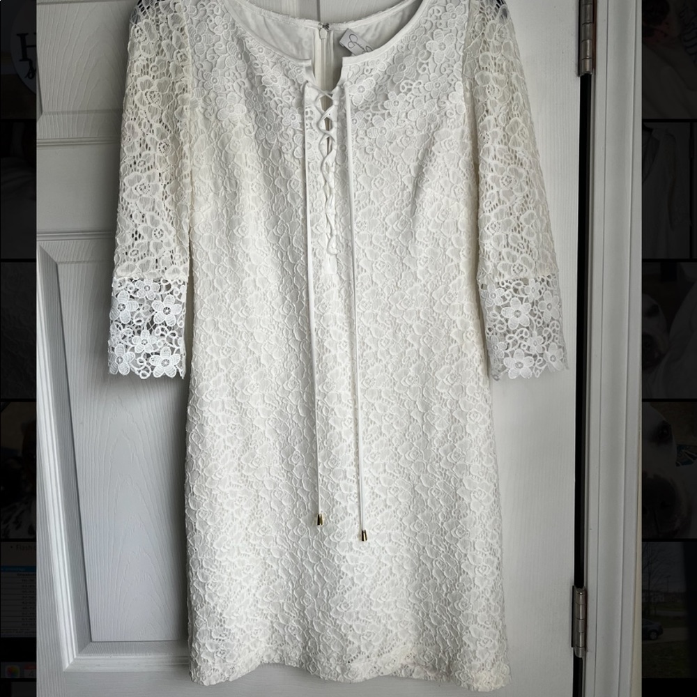 White Lace Dress, perfect for soon to be brides